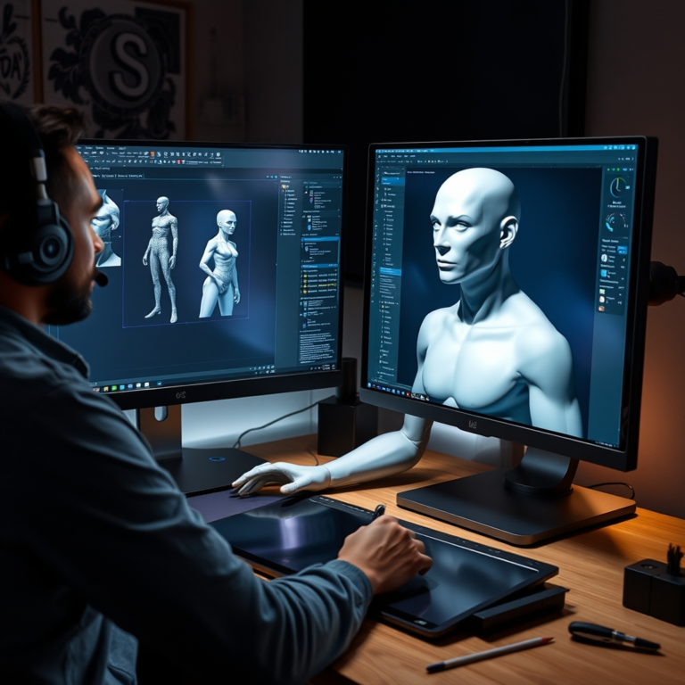Melhores IAs para Criar Personagens e Avatares 3D em 2026